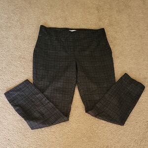 Women's  Plaid Dress Pants